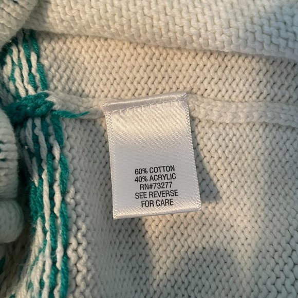 Croft & Barrow Cardigan Sweater with Full Zipper, Women's Size Large - Picture 7 of 13